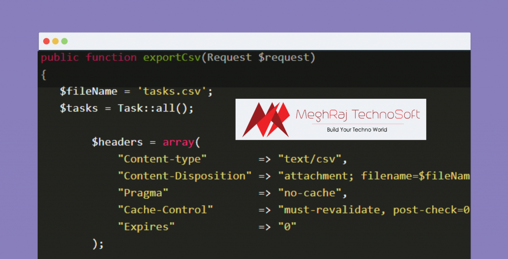 how-to-export-csv-file-in-laravel-example-meghraj-technosoft